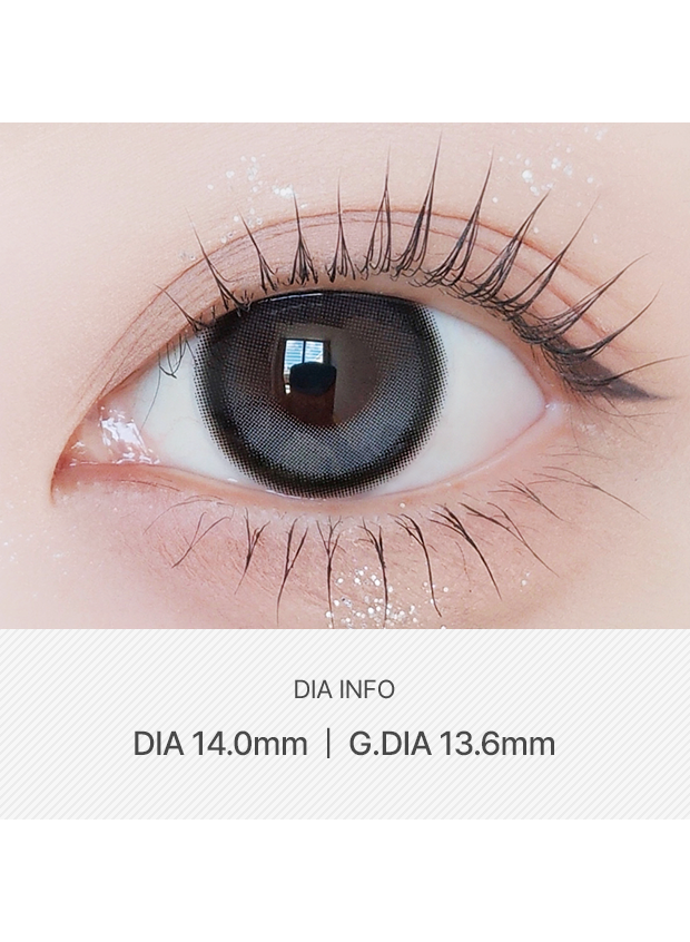 [月拋]LensVery Zero Turn Noowner 1 Month Cream Gray 彩妝隱形眼鏡｜2片盒