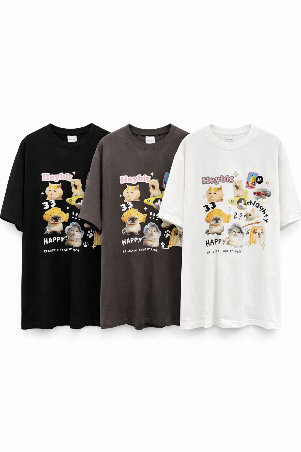 NEW可愛迷因貓貓大T