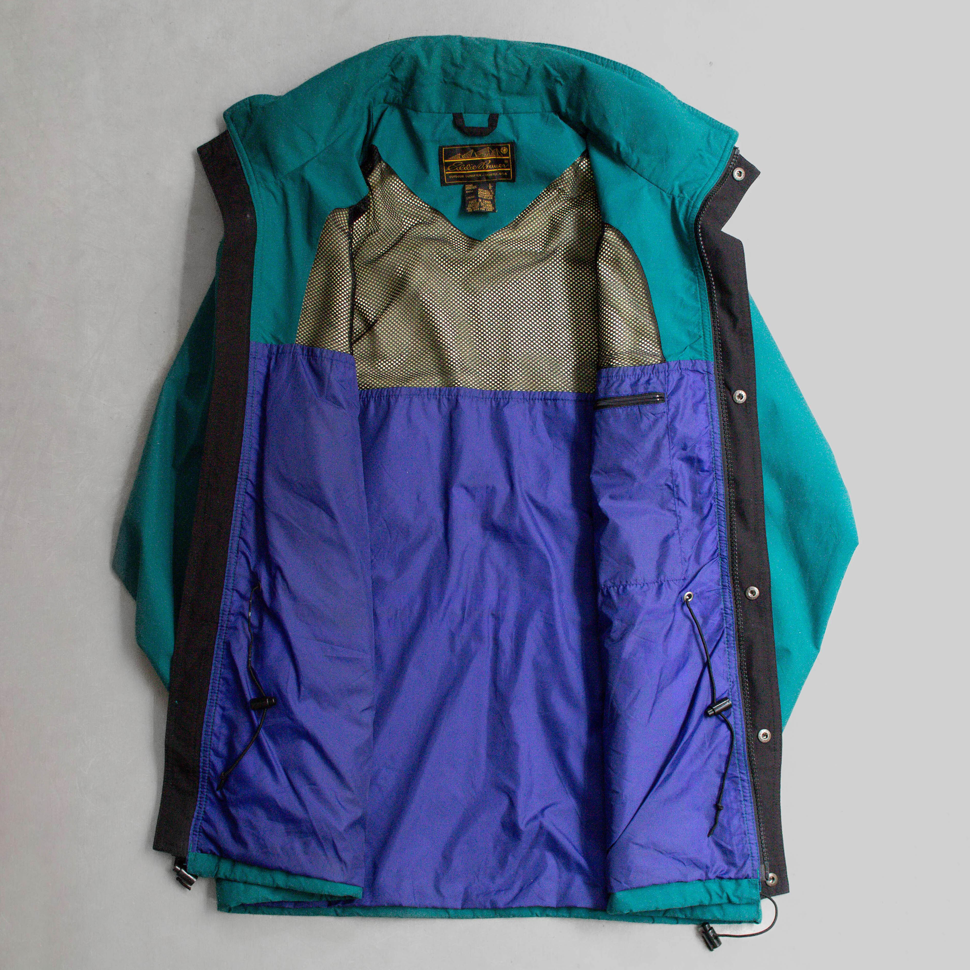 EDDIE BAUER GORE-TEX PARKA 美國 湖水綠 登山 短大衣 外套