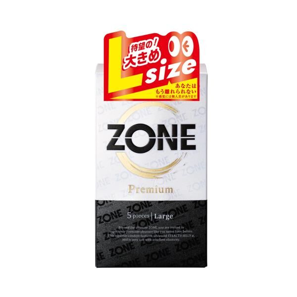 日本ZONE Premium 優質乳膠 大碼安全套 5片裝