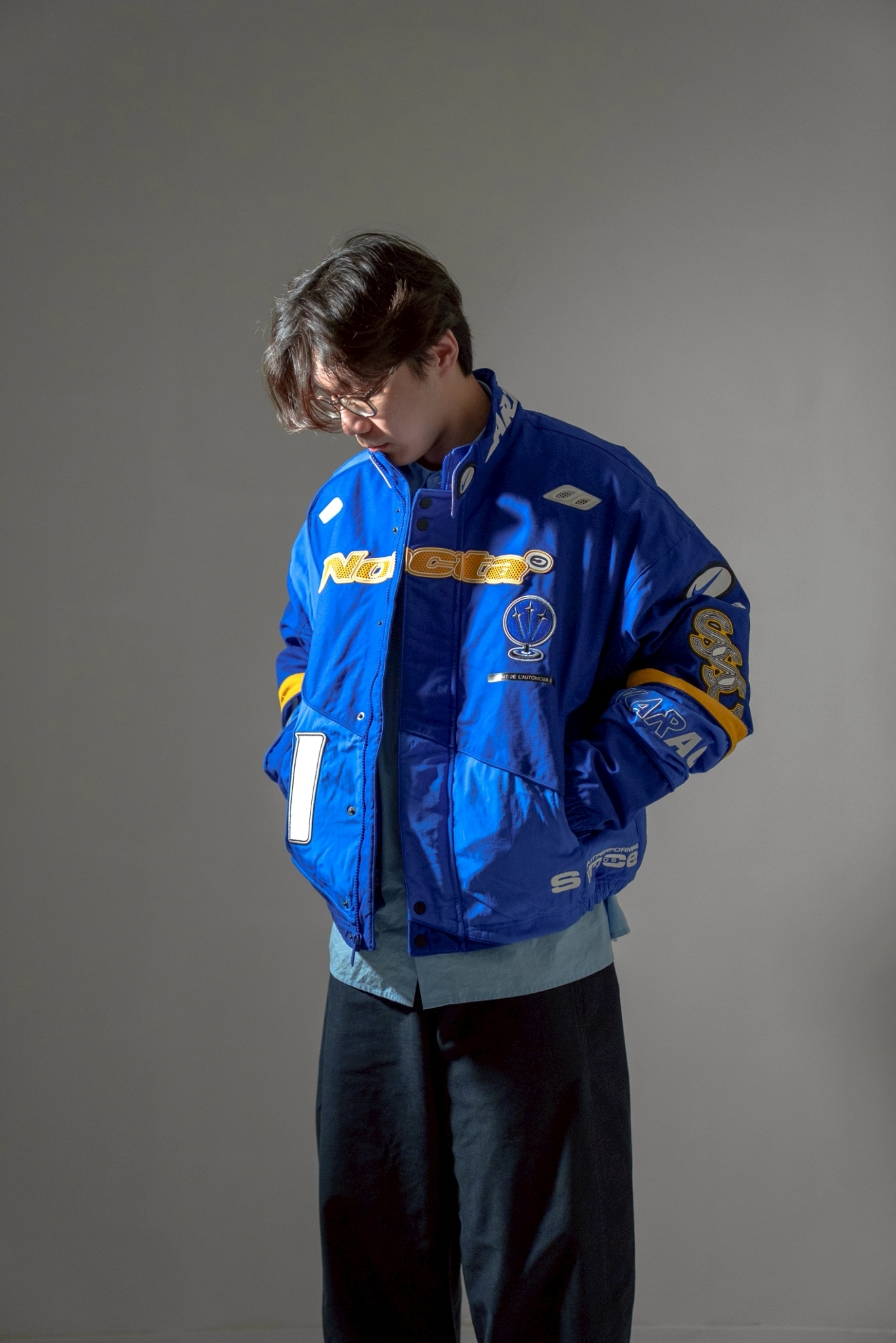 【Focus Store】預購 NIKE X NOCTA L'ART Racing Jacket "Deep Royal Blue" FD2195-455