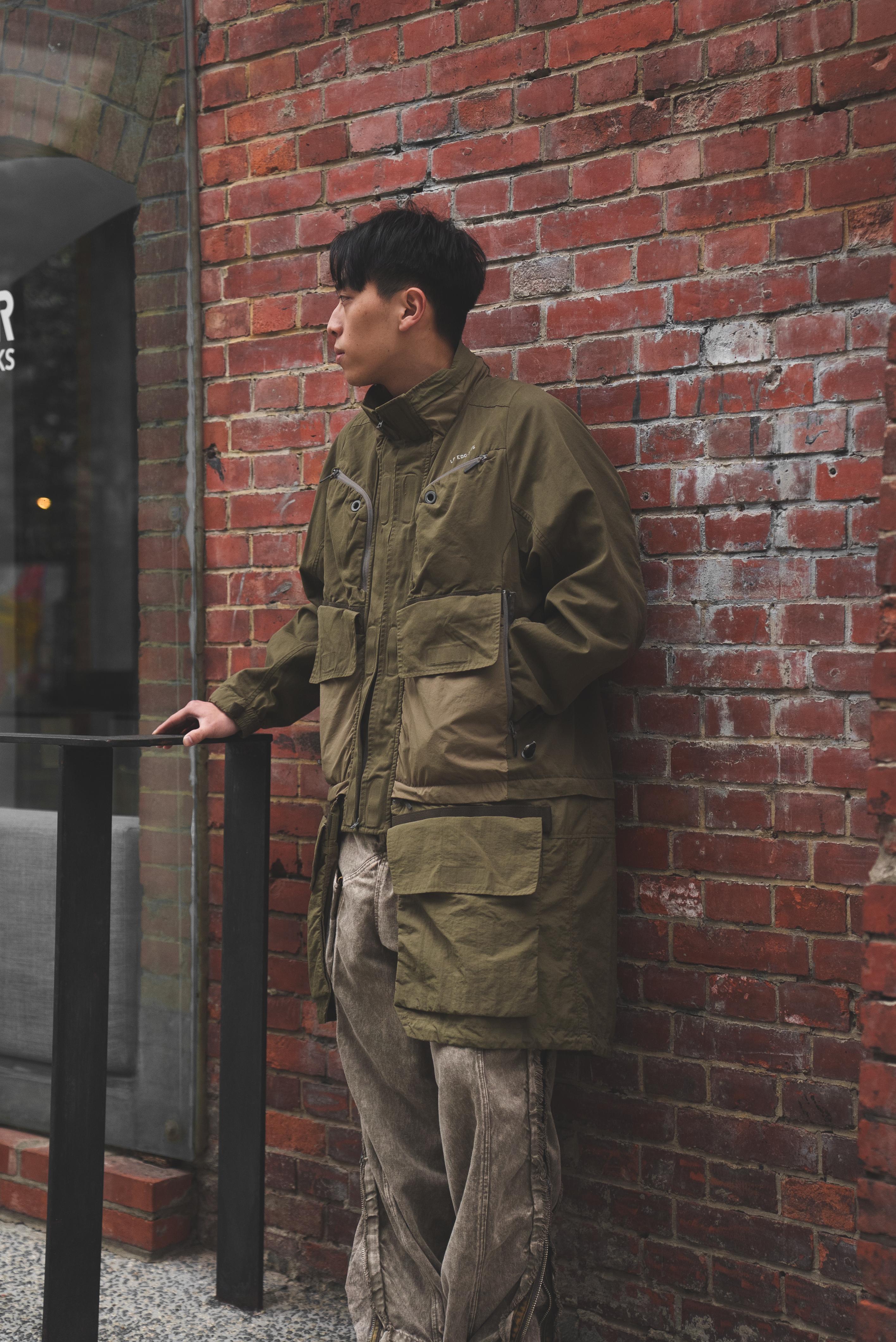 【Focus Store】現貨 Hamcus FW25 DUSZEN EX-6 / Wayfarer‘s Heavy-Wash Tassel-Striped Jeans 重度水洗流蘇條紋牛仔褲 TM00725-1(QS)