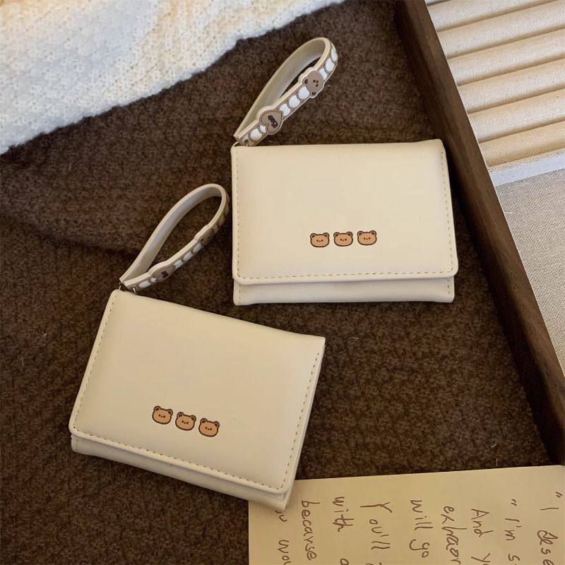 Lanyard Mini Wallet~Korean Style Short Coin Purse