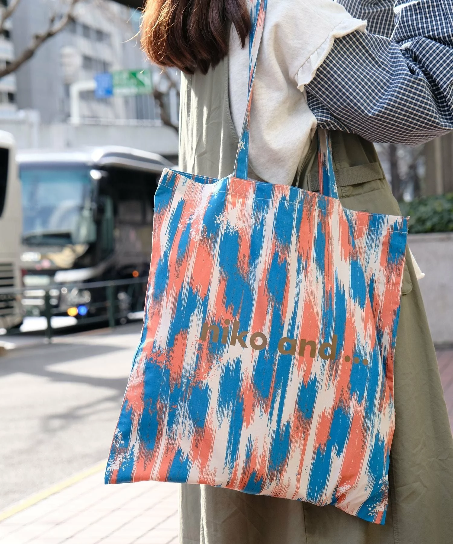 niko and ... PATTERNED TOTE BAG [夏天限定]