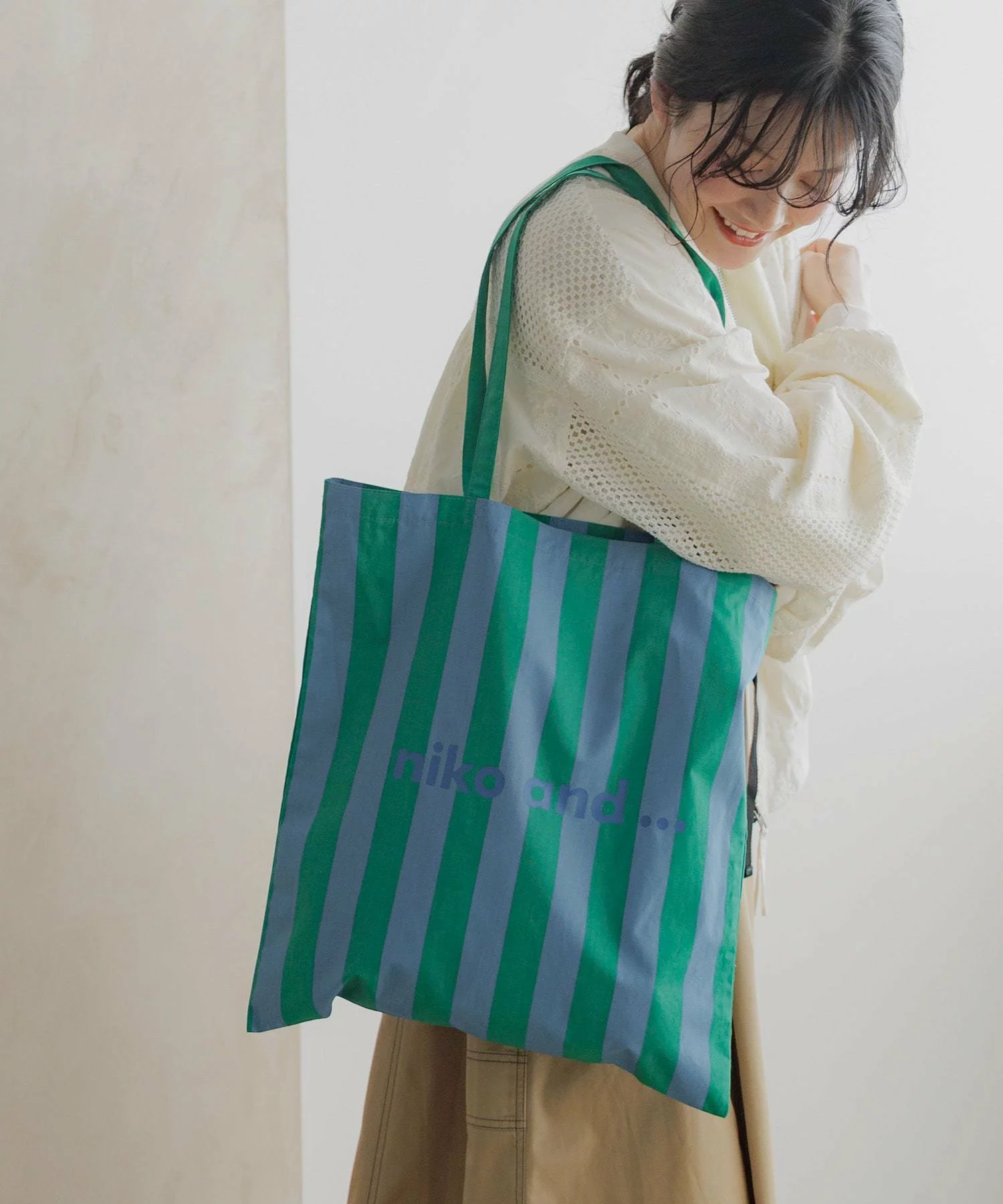 niko and ... PATTERNED TOTE BAG [夏天限定]