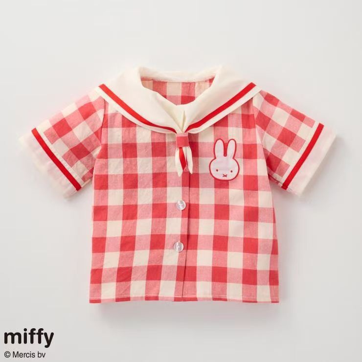 廠單 Miffy格仔海軍領系列