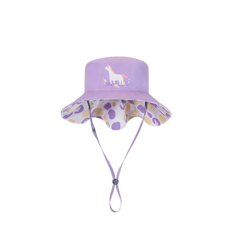 台灣BrilleBrille兒童雙面防曬帽 - 香Q地瓜球 (禮盒包裝)