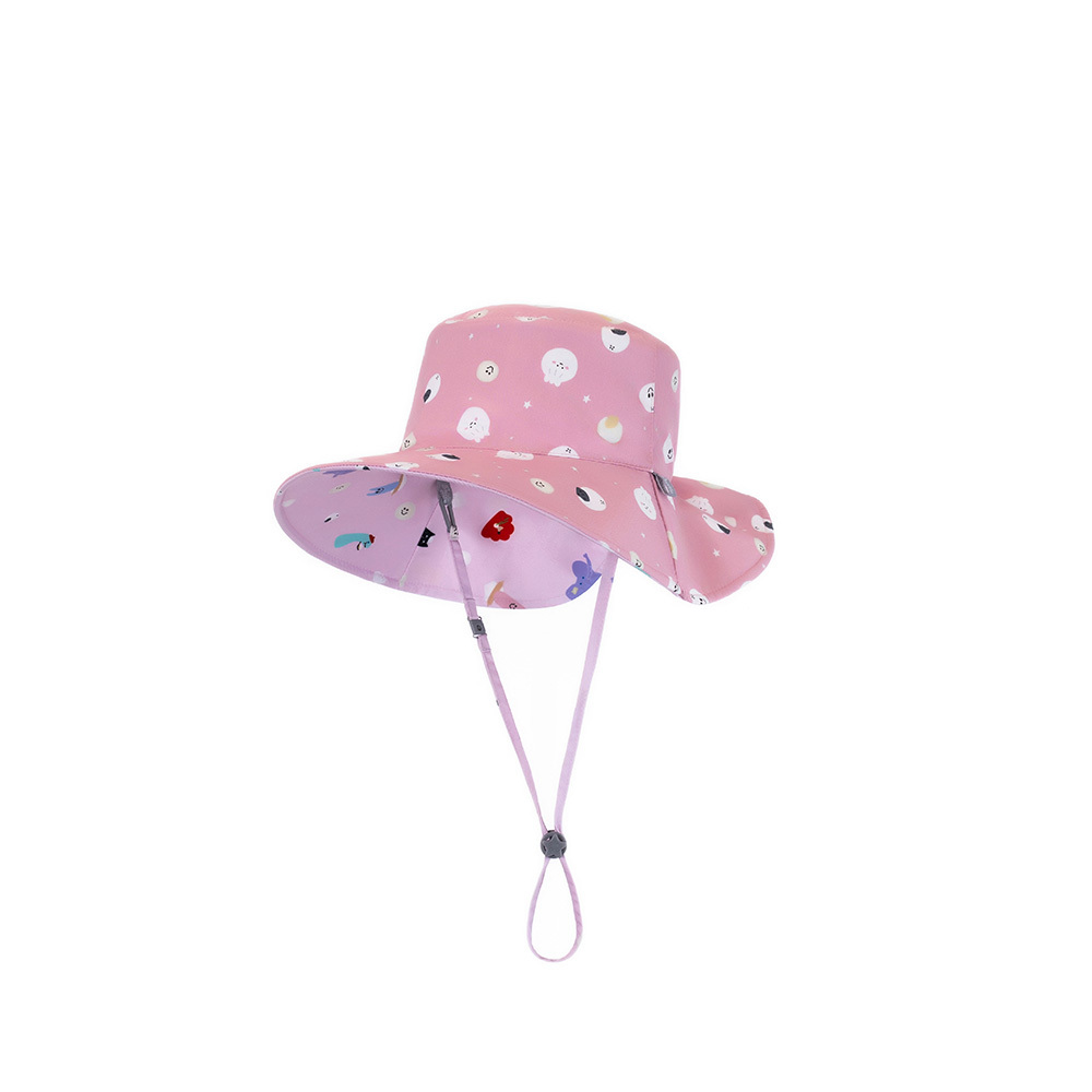 台灣BrilleBrille兒童雙面防曬帽 - 萌包咬一口 (禮盒包裝)