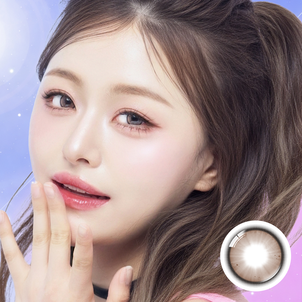 [13.0mm] Lenbling Small Daylight 1 Month Brown｜月拋彩妝隱形眼鏡｜每盒2片