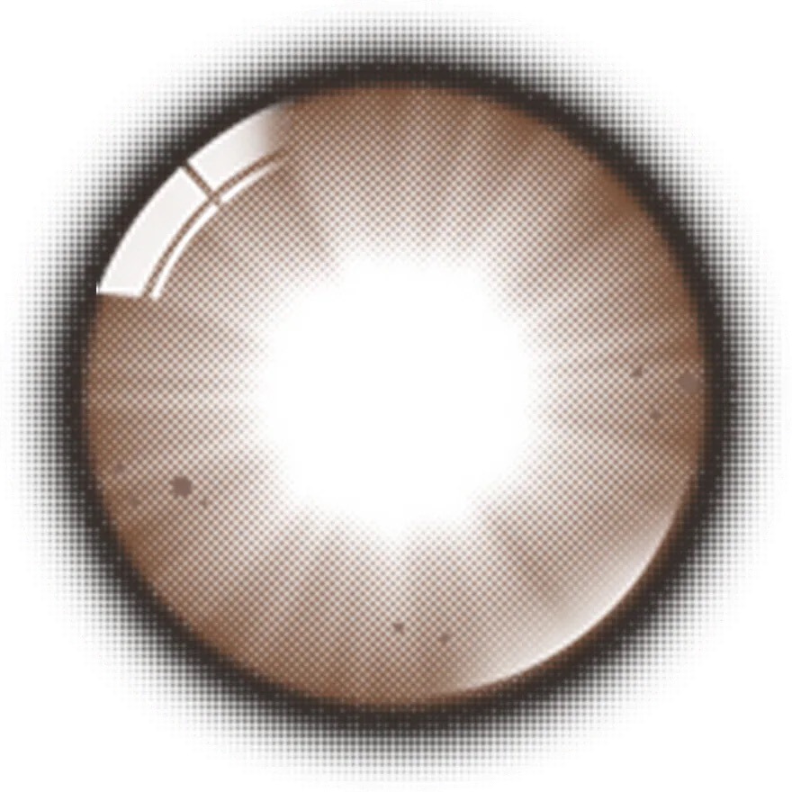 [13.0mm] Lenbling Small Daylight 1 Month Brown｜月拋彩妝隱形眼鏡｜每盒2片