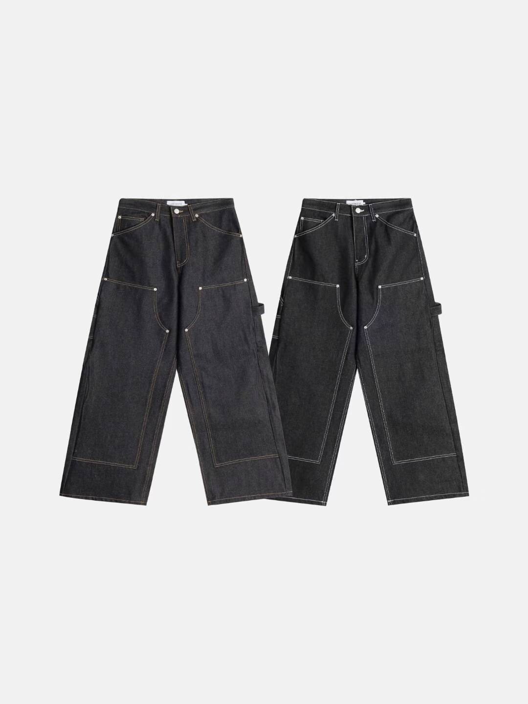 《K》挺版畫家丹寧牛仔褲