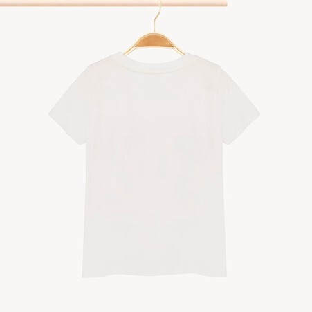 1FF0101-456 [CHLOE] Kids' Logo T-Shirt Pastel Pink (SS26) #CH26SB2085546J (C-EU-E)