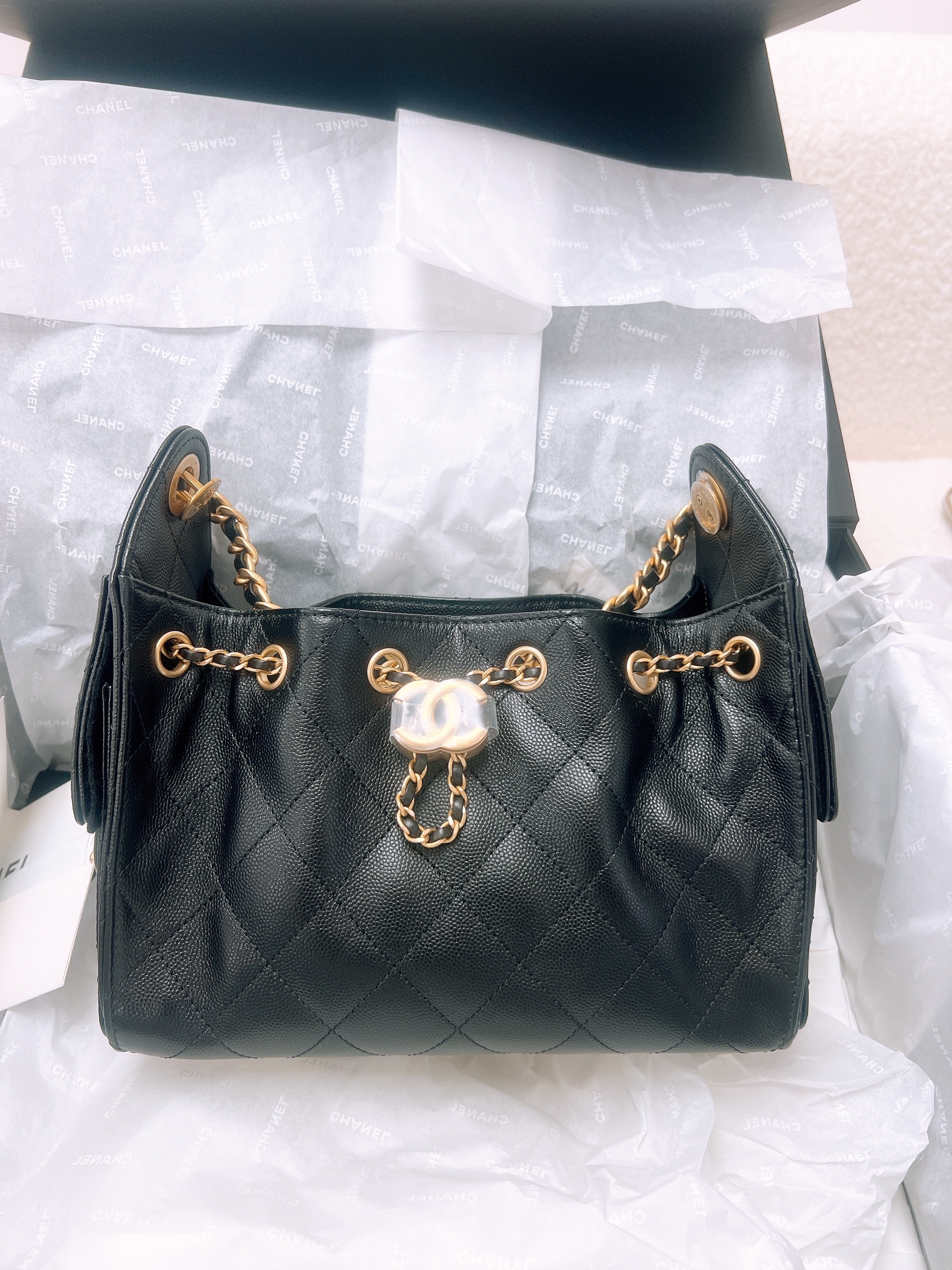 *Brand New* Chanel 25 mini (black caviar GHW)