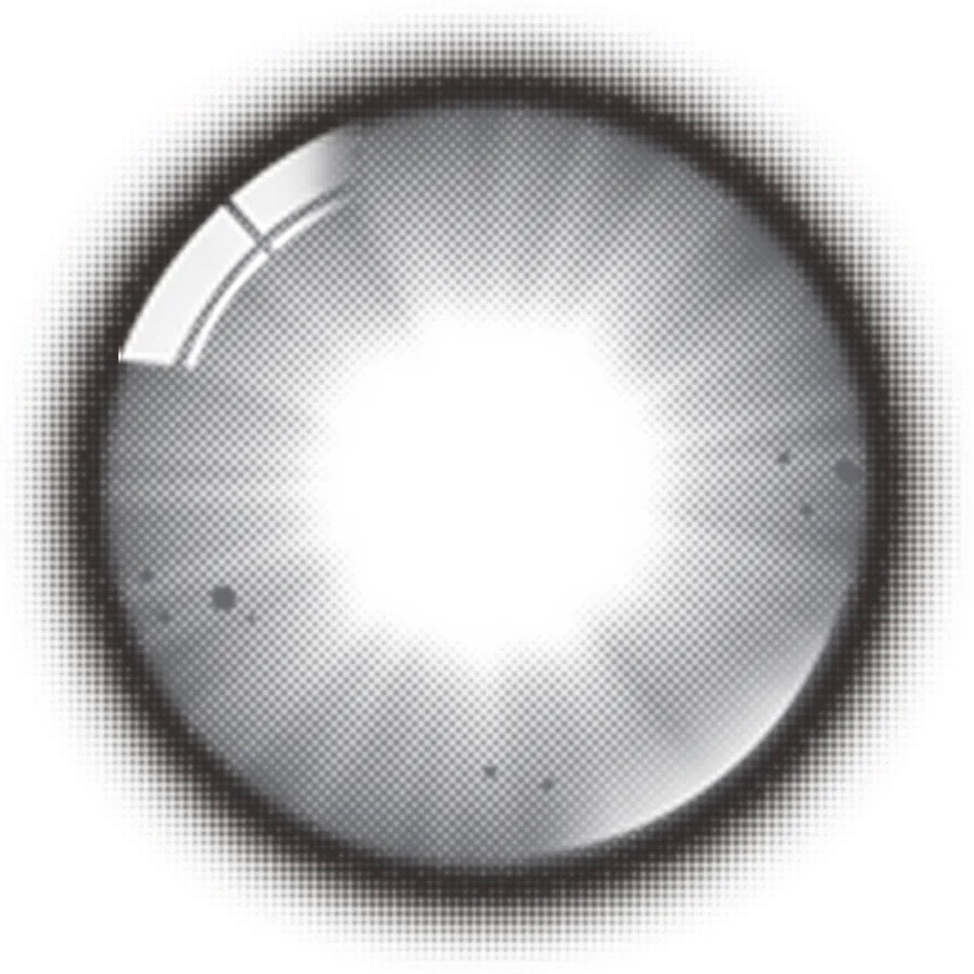 [13.0mm] Lenbling Small Daylight 1 Month Gray｜月拋彩妝隱形眼鏡｜每盒2片