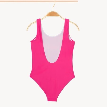 1FF0101-465 [CHLOE] Kids' One-Piece Swimsuit Very Fushia (SS26) #CH26SB2086646S (C-EU-E)