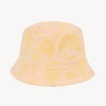 1FF0101-468 [CHLOE] Kids' Bucket Hat Pink Yellow (SS26) #CH26SB20870S05 (P-EU-E)