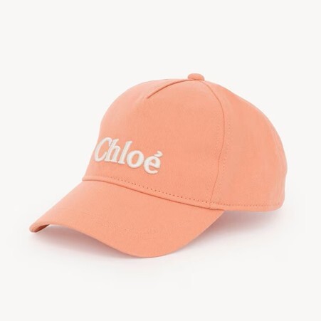 1FF0101-469 [CHLOE] Kids' Cap Apricot (SS26) #CH26SB2087143A (P-EU-E)