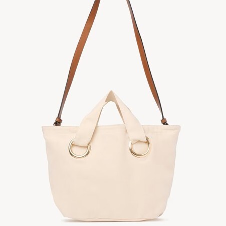 1FF0101-470 [CHLOE] Kids' Tote Bag Beige Ivory (SS26) #CH26SB20872148 (B-EU-E)