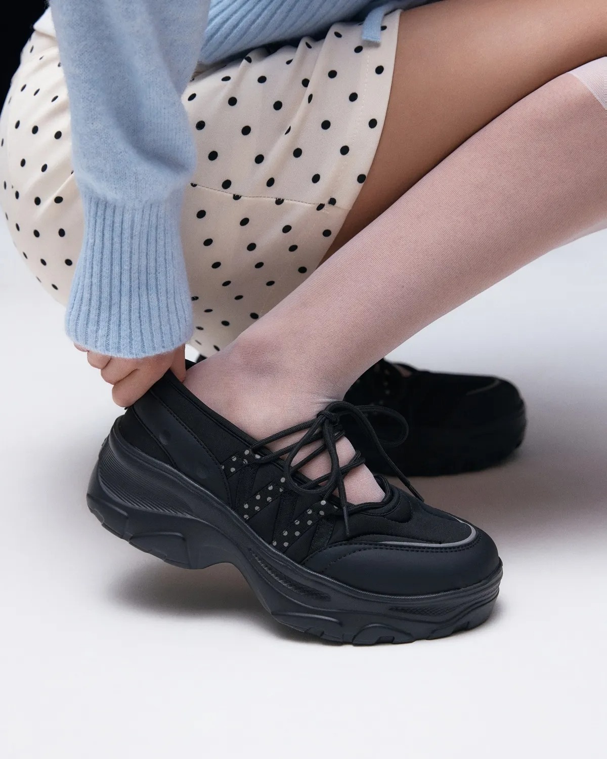 [:DOT EDITION] OTZ LOMITA PLATFORM BALLERINA SHOES