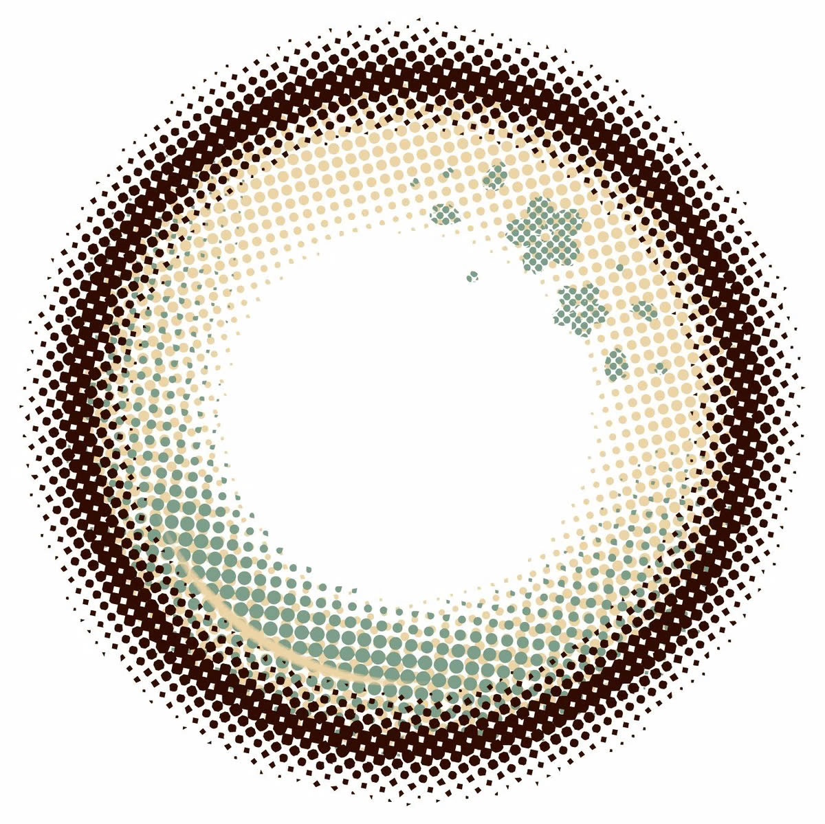 [日拋] 刀剣乱舞ONLINE x en Giorno 1 Day カラーシリーズ 山姥切国広｜月拋彩妝隱形眼鏡｜每盒2片