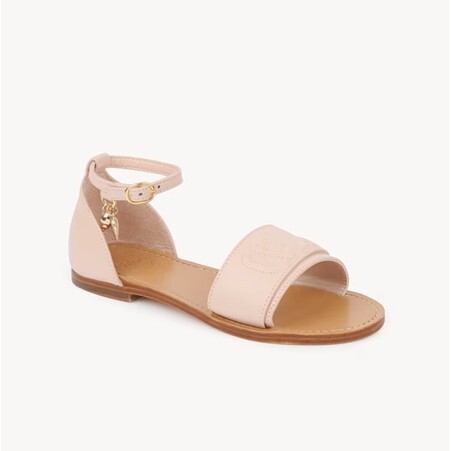 1FF0101-475 [CHLOE] Kids' Sandals Pastel Pink (SS26) #CH26SB2087846J (S-EU-E)