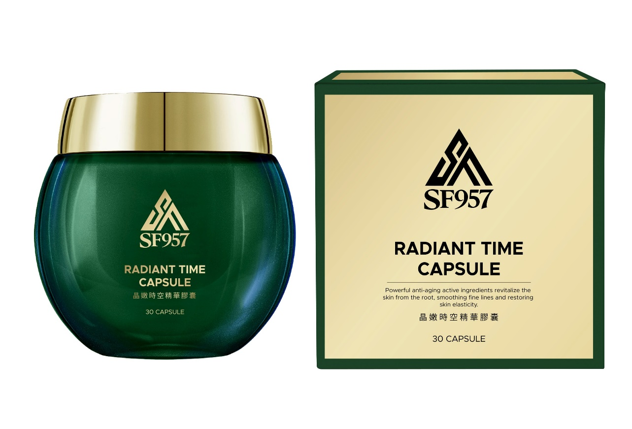 0305TW18-台灣保健品-三瘋957-晶嫩時空精華膠囊(30入/盒裝)（E18）