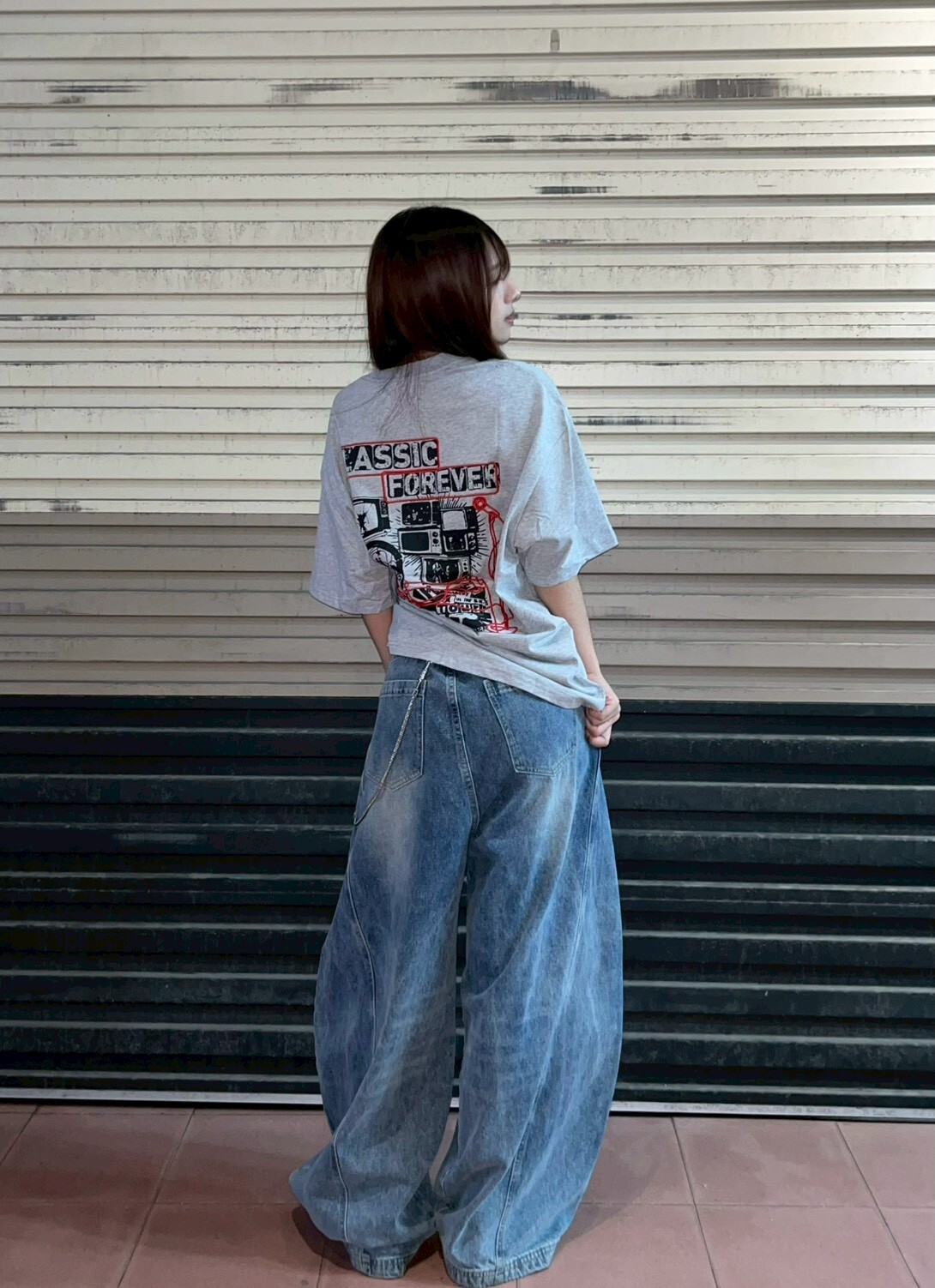 (GOAL) 胸口小logo 背後大logo 重磅 高街 刺繡 工藝 短Tee Gonow xy2515