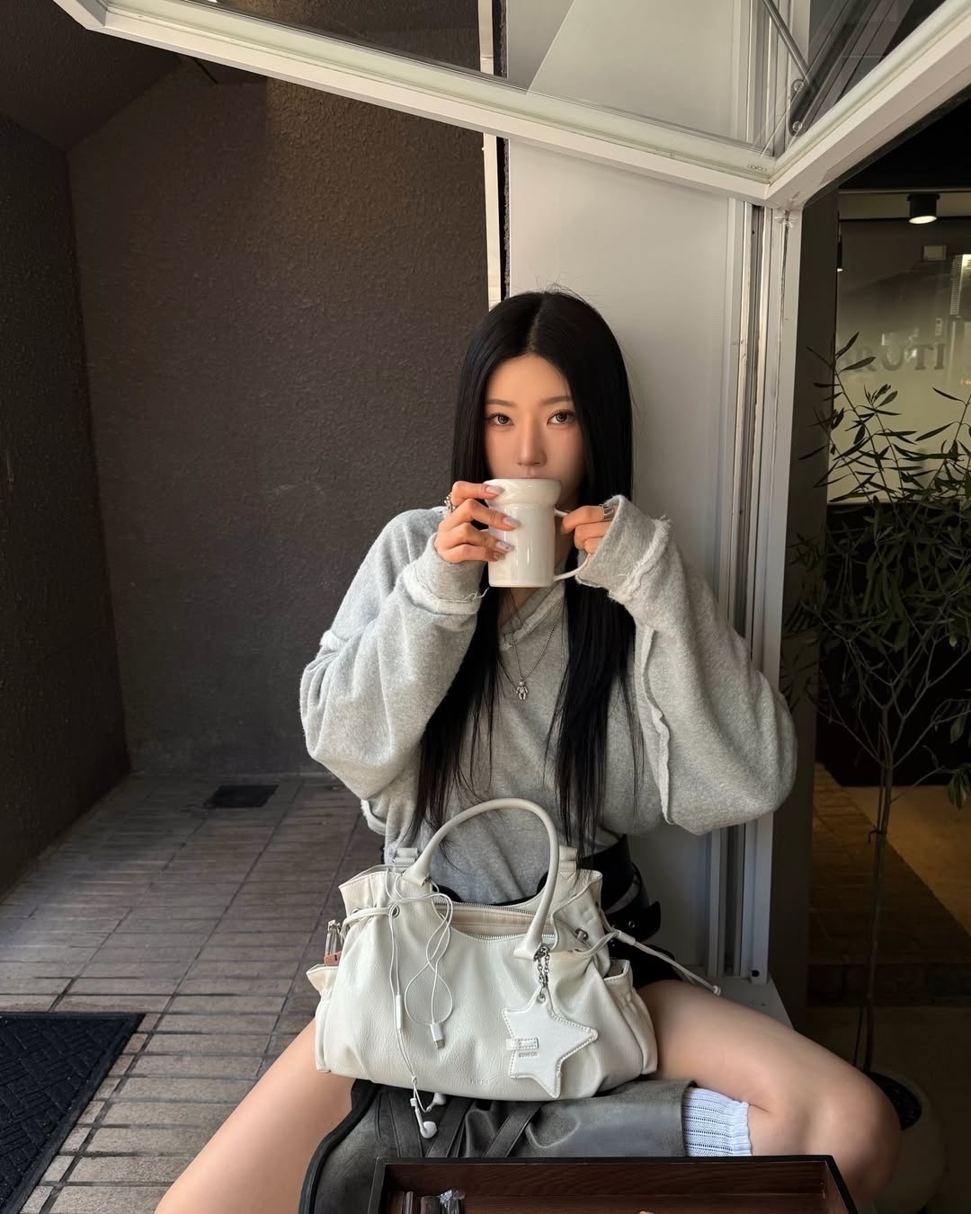 Stand Oil - Breezy Bag Mini (Misty White)