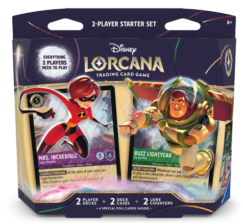 Disney Lorcana - Set 12 - Wilds Unknown - 2-PLAYER STARTER SET