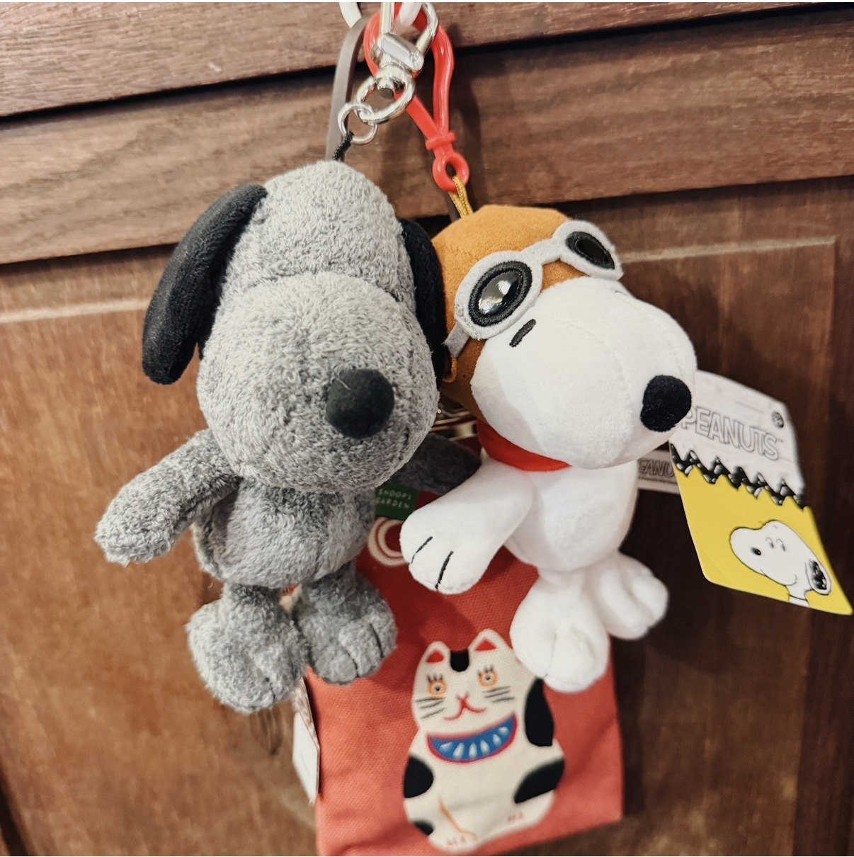 石頭爺爺史奴比 玩偶吊飾_Snoopy Garden 限定｜日本Snoopy