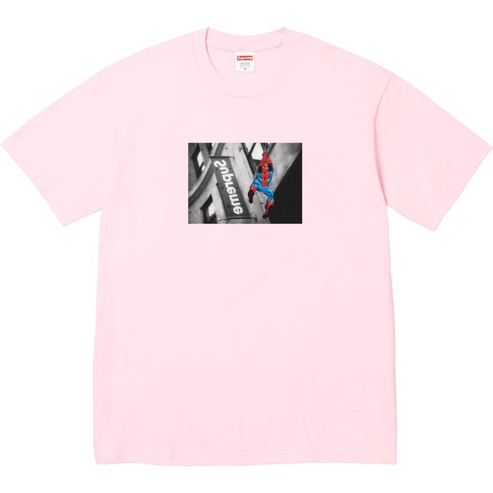 Supreme® SS26 Spider-Man Tee Light Pink