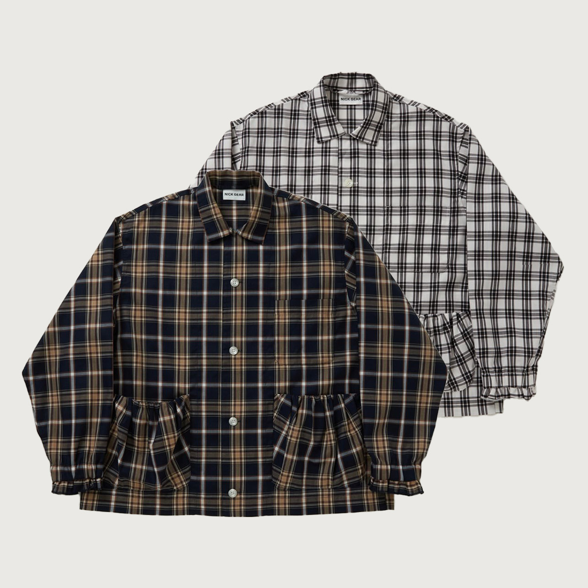 NICK GEAR - Plaid Shirt