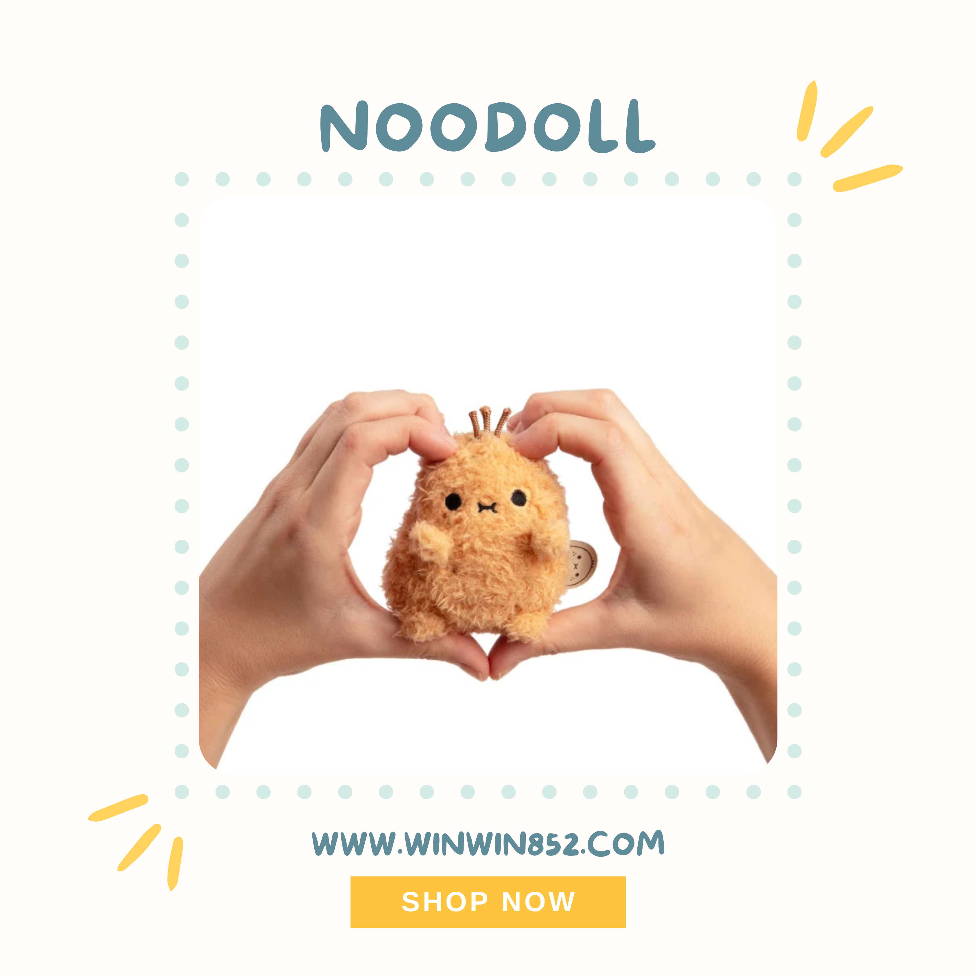 Noodoll Ricespud Keyring
