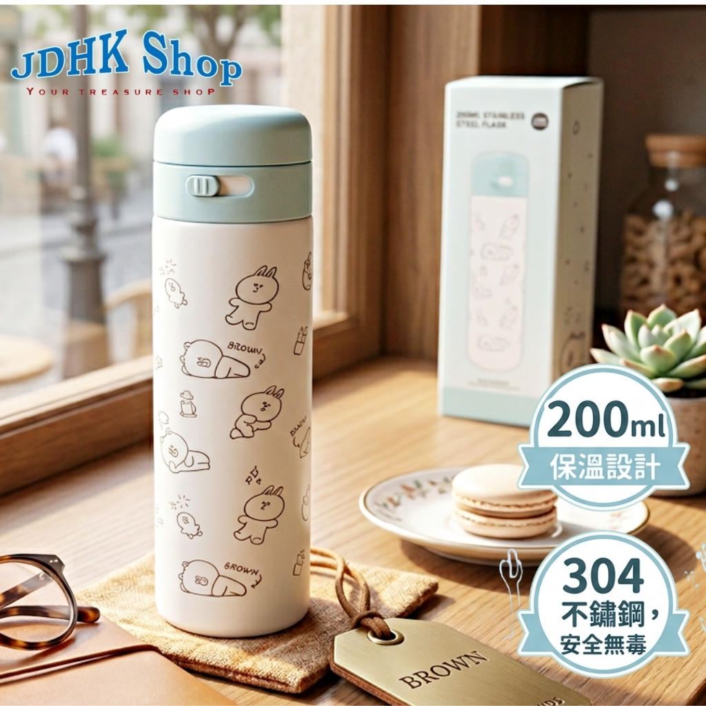 LINE FRIENDS |輕量真空冷熱保溫杯 200ml