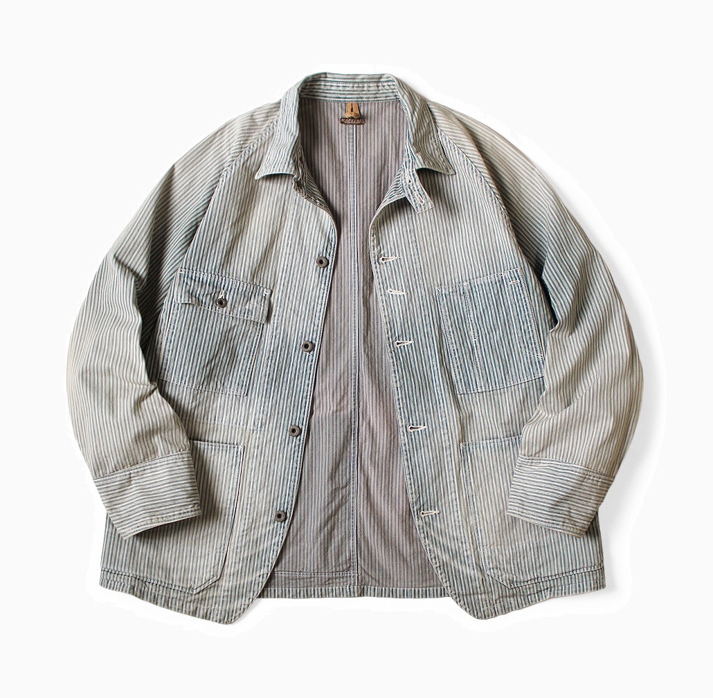 KAPITAL 2026 Liberty Hickory Cactus COVERALL - PRE ORDER ITEM (預訂中)