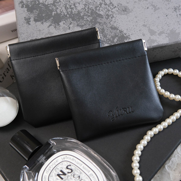 YURU皮革彈片收納包