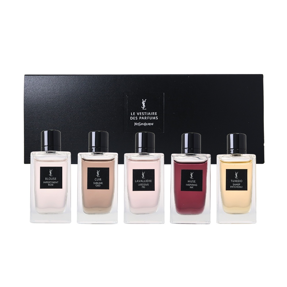 YSL 時尚訂製香水精巧香氛5入組禮盒 (5款精巧版7.5ML)