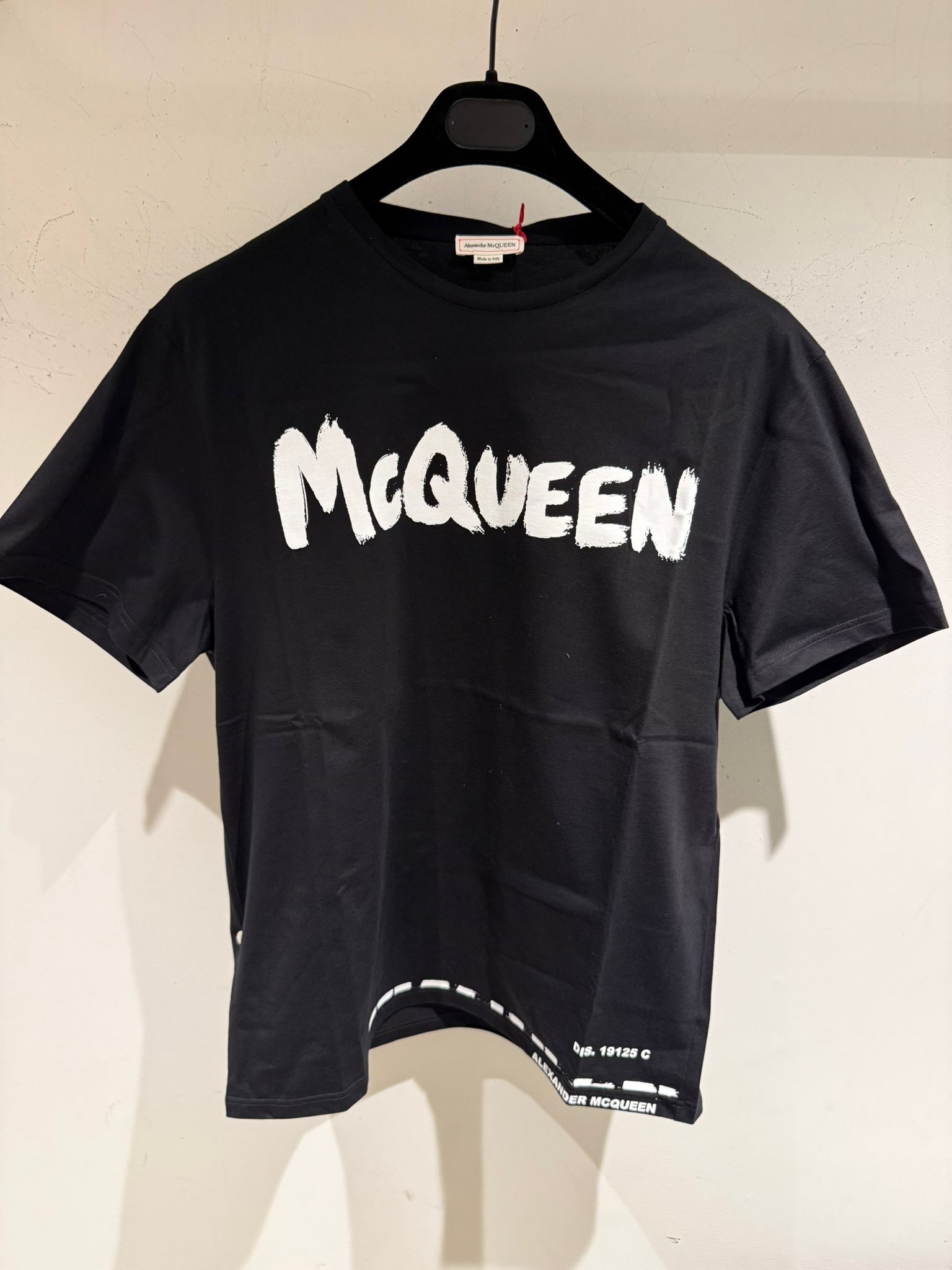 LYS01350 Alexander McQueen 男裝印花logo短袖Tee