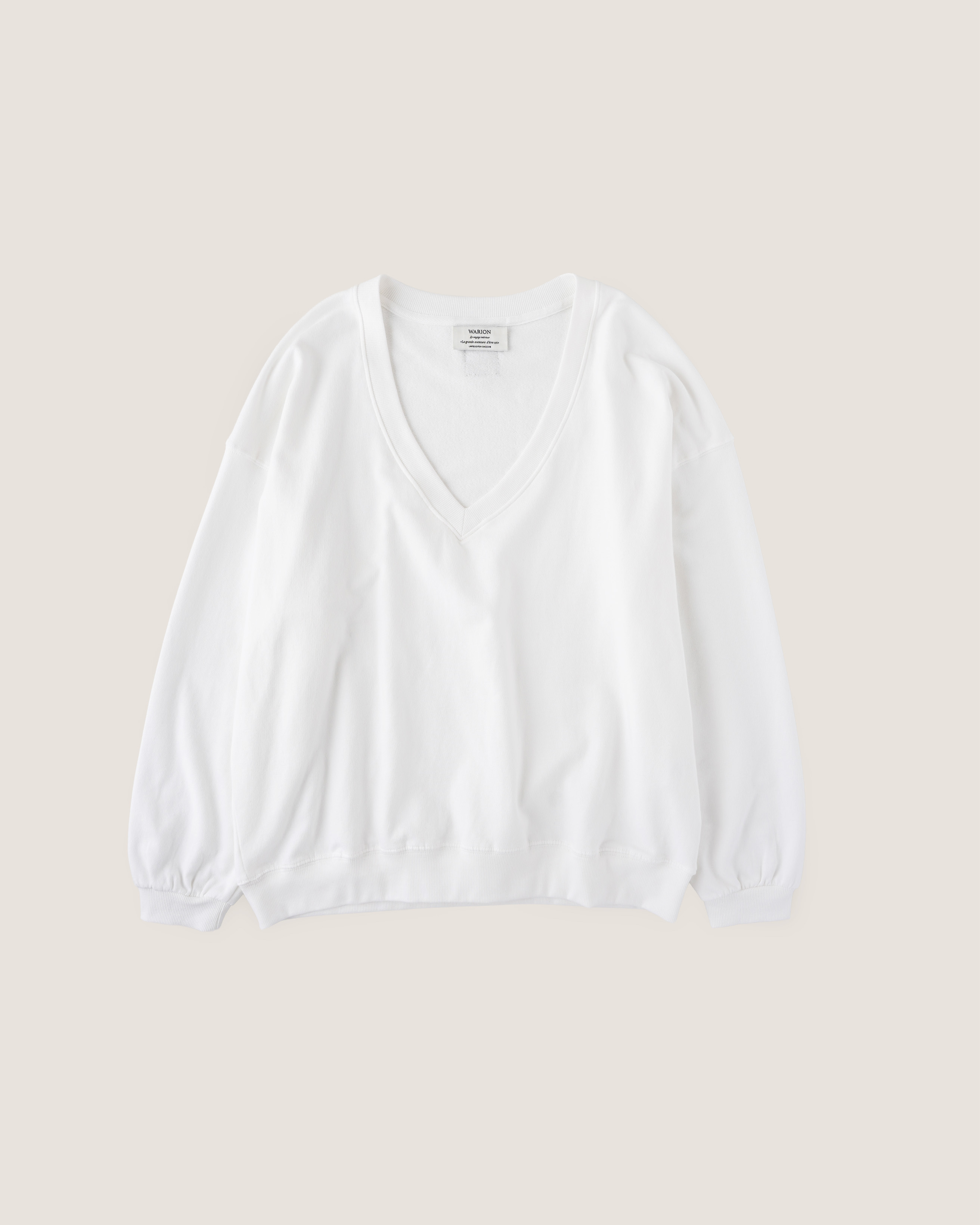 Casual Sweatshirt - White