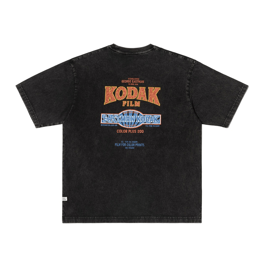 Kodak｜超軟超薄Snow Washing Graphic T-Shirt [5 colors]