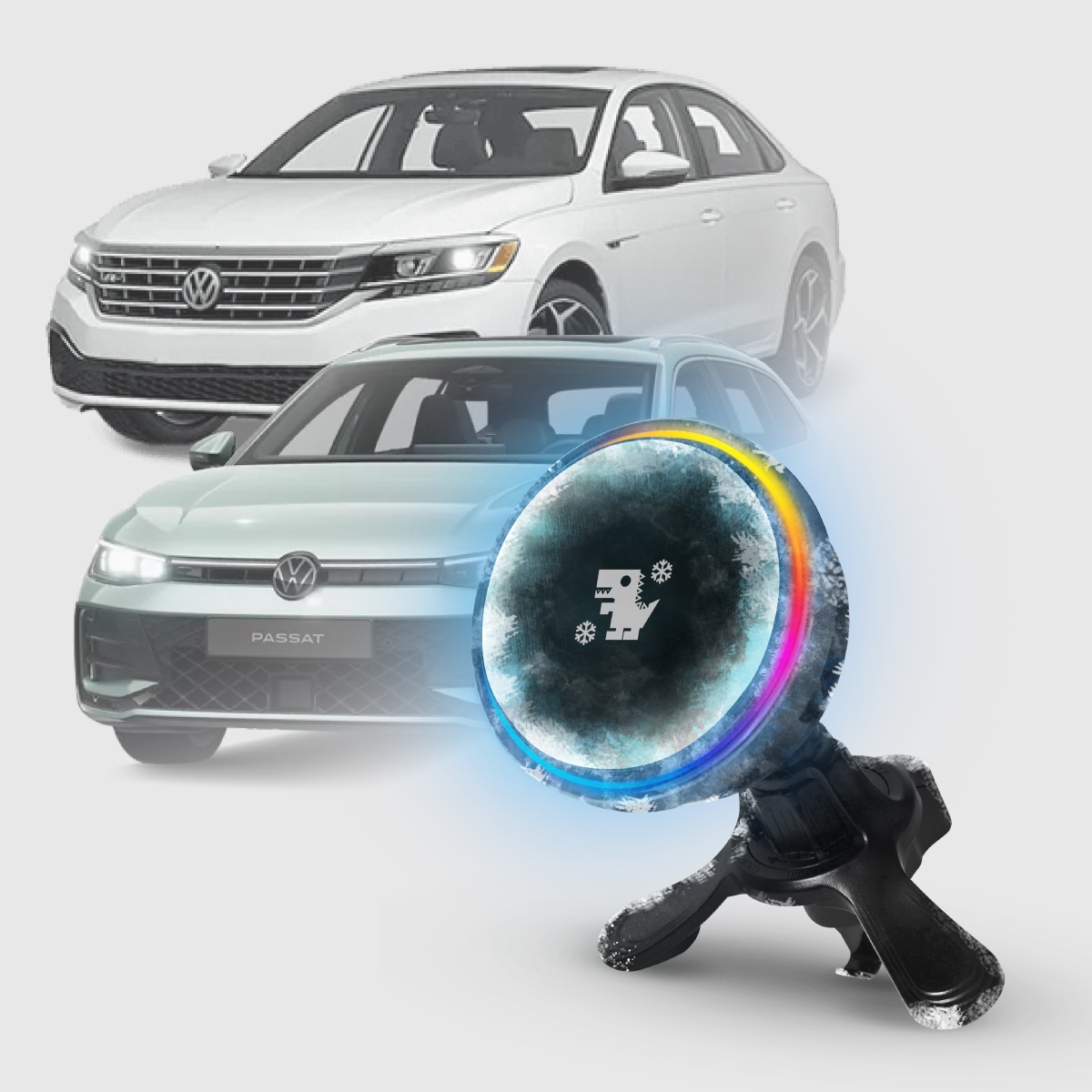 Volkswagen Passat 系列｜XILLA黑鏡冰核智充手機架