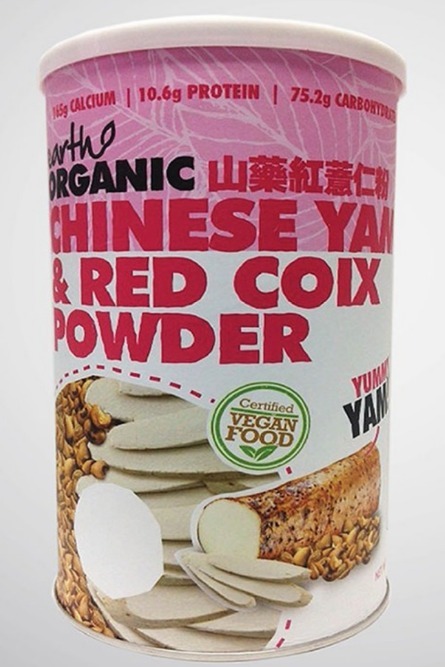 E5: Earth Organic -有機山藥紅薏仁粉 (全素) (500克裝)