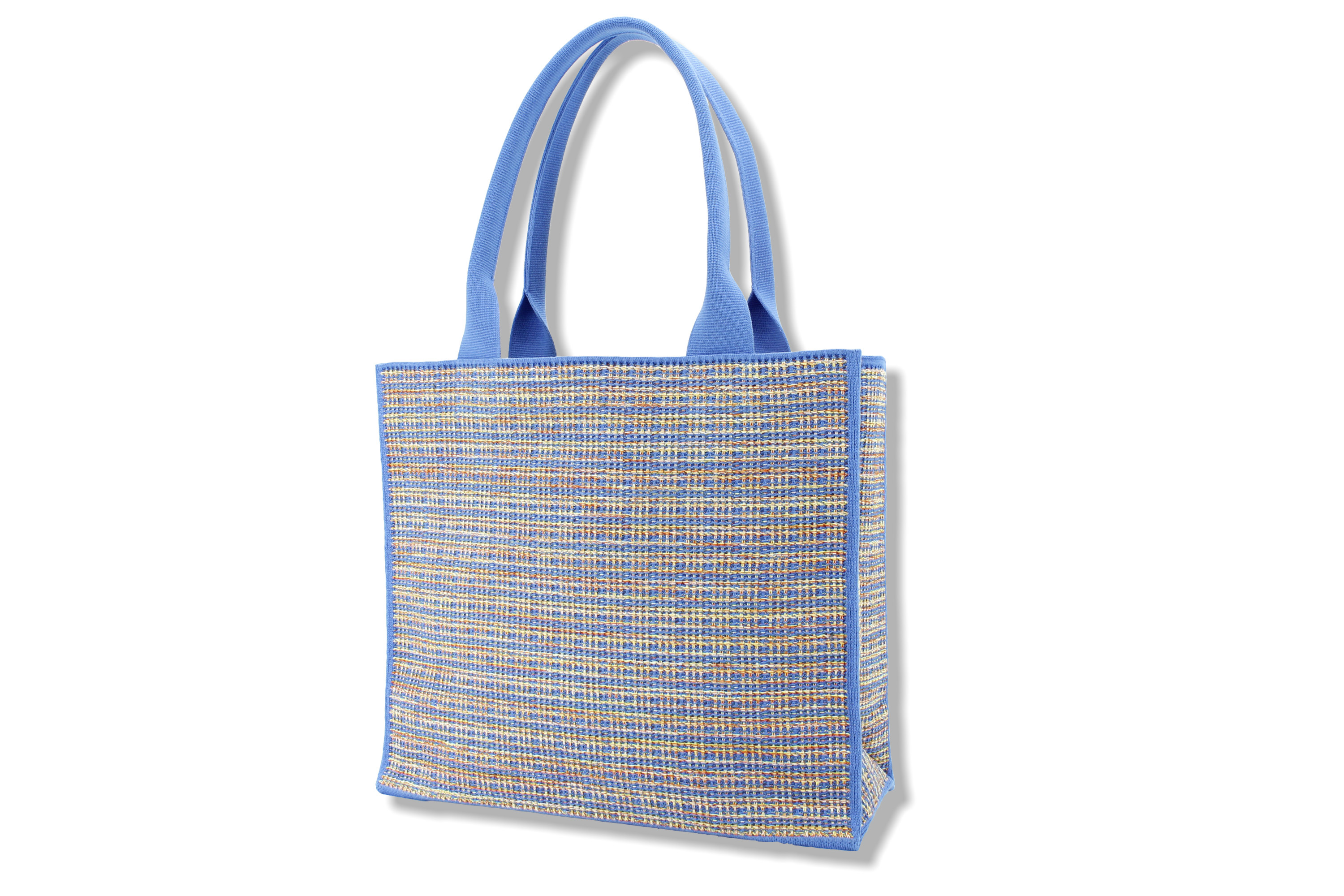 彩色粗花呢紋紙袋型環保袋