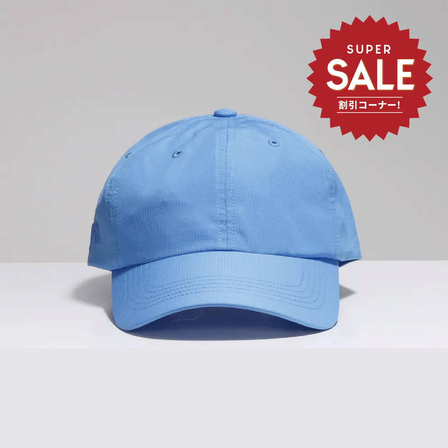 【 Y-3 RIPSTOP CAP 側邊小LOGO老帽 - 粉藍 】