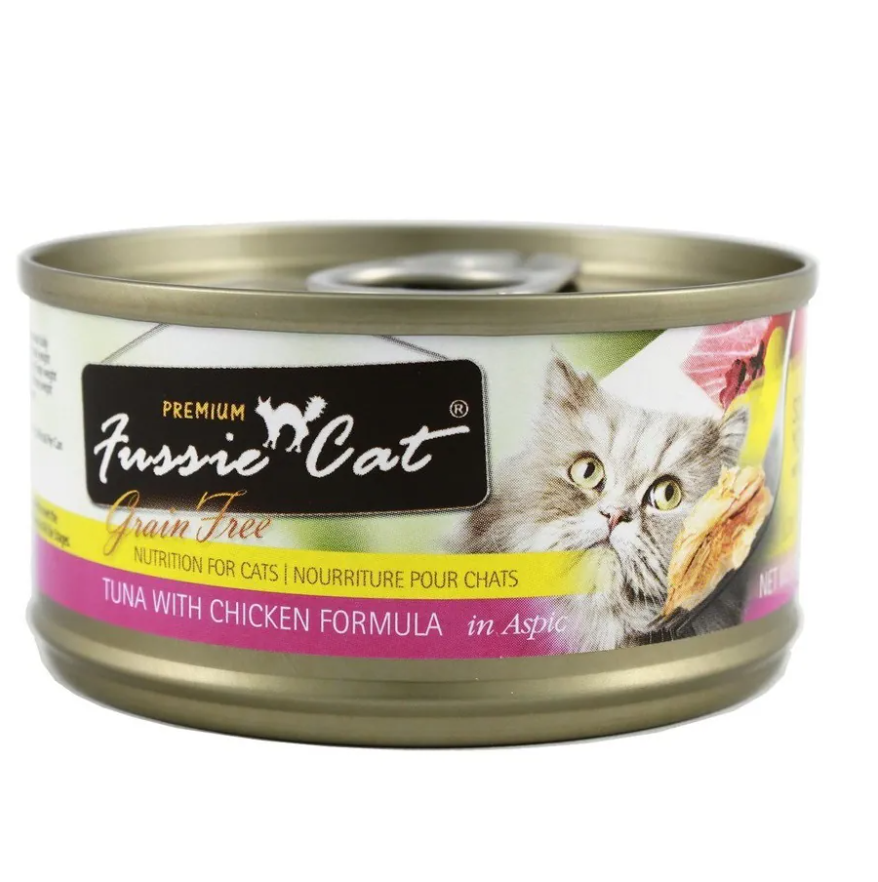 高竇貓 貓罐頭 黑鑽系列 - 吞拿魚加雞肉 (Tuna With Chicken) 80G