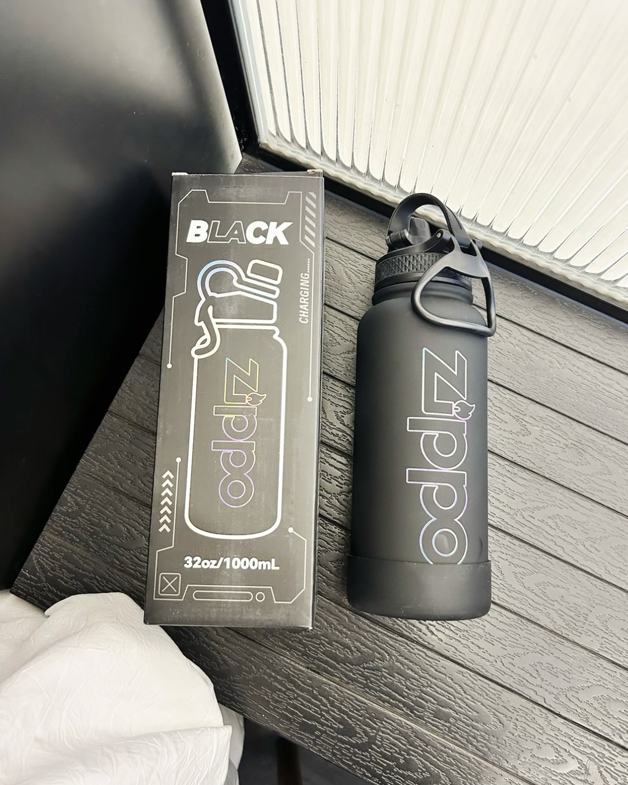 預購ZIPPO 不鏽鋼大容量水壺黑武士650ml / 1000ml / 1200ml
