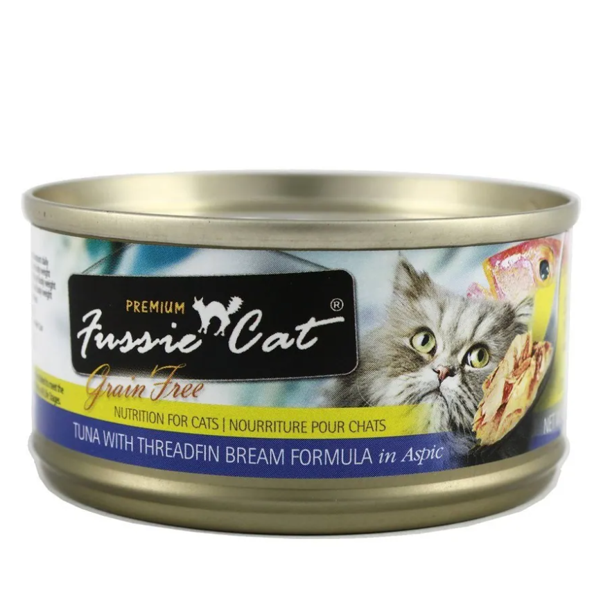 高竇貓 貓罐頭 黑鑽系列 - 吞拿魚加鯛魚 (Tuna With Threadfin Bream) 80G