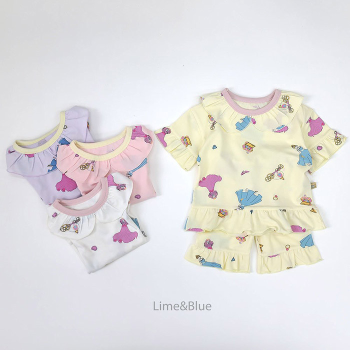 正韓春WITH LIME 四色公主家居服