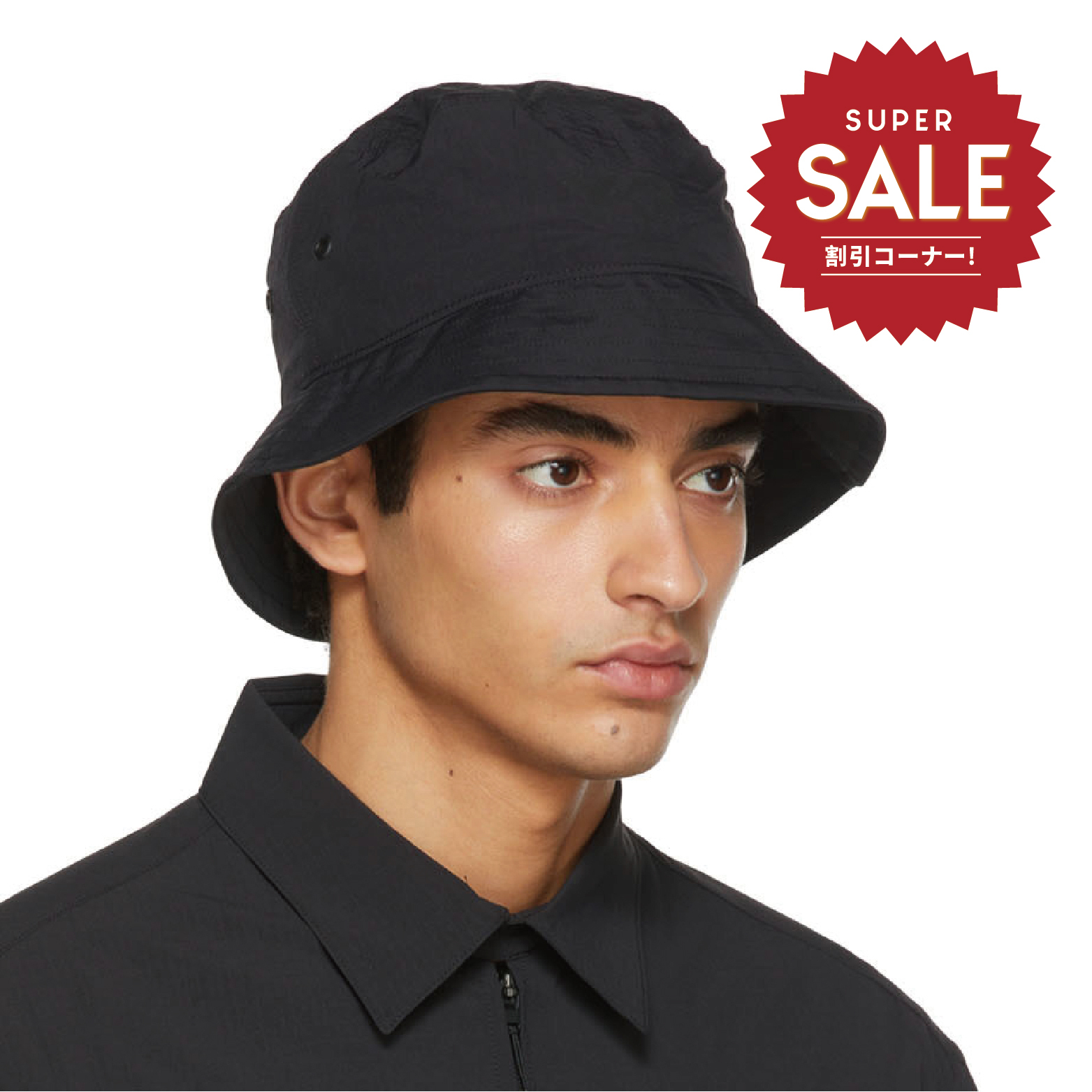 【 Y-3 BUCKET HAT 漁夫帽 - 黑 】