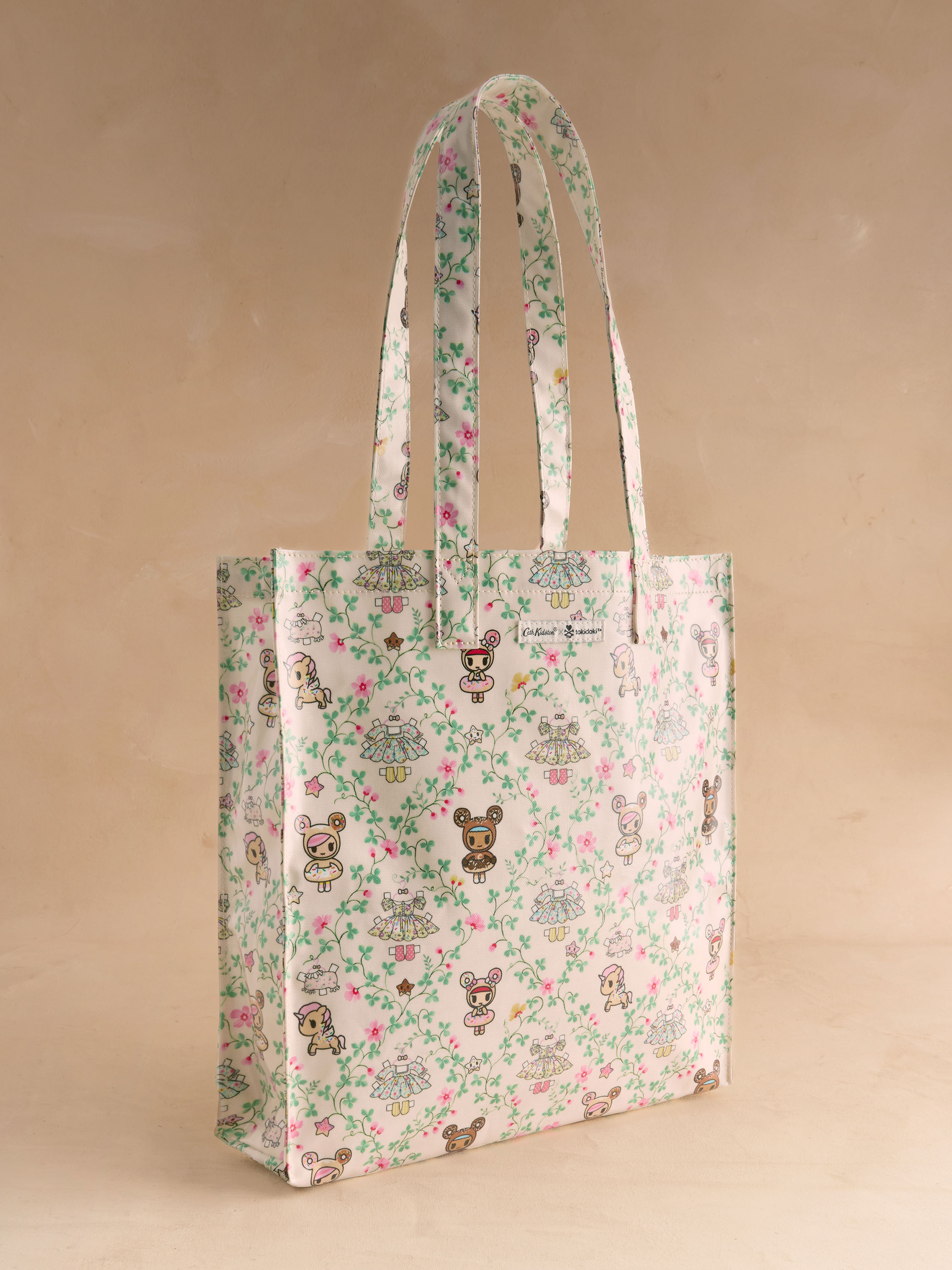 tokidoki Paper Dresses 防潑水直式印花書袋